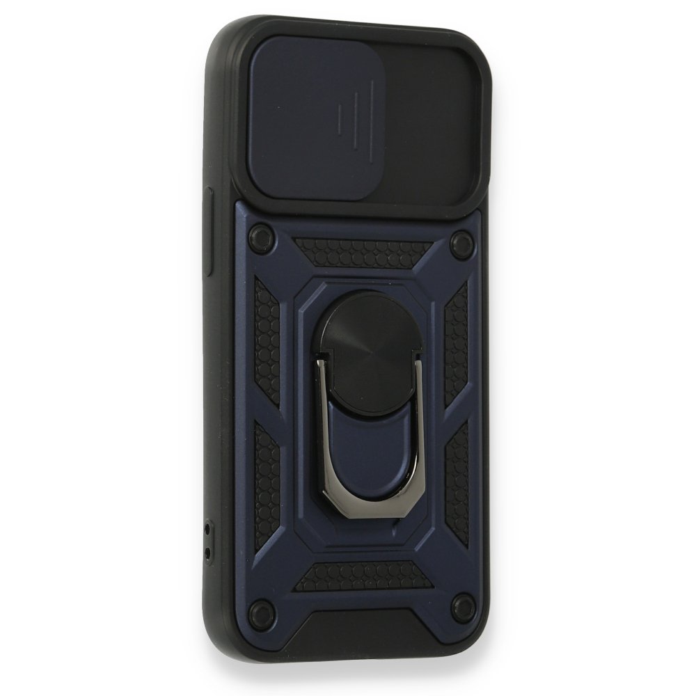 iPhone 11 Kılıf Pars Lens Yüzüklü Silikon - Lacivert iPhone 11 Kılıf Pars Lens Yüzüklü Silikon - Lacivert
