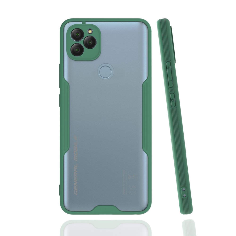 General Mobile GM 22 Kılıf Platin Silikon - Yeşil General Mobile GM 22 Kılıf Platin Silikon - Yeşil