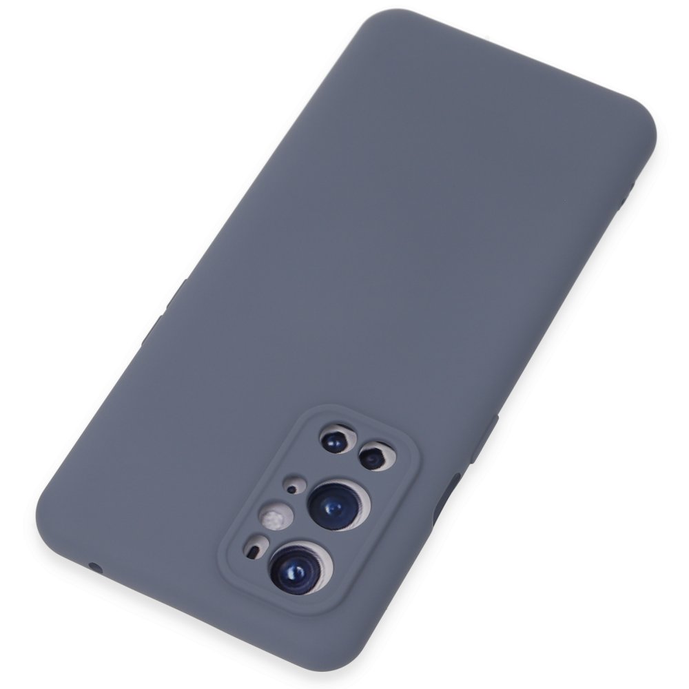 One Plus 9 Pro Kılıf Nano içi Kadife Silikon - Gri One Plus 9 Pro Kılıf Nano içi Kadife Silikon - Gri