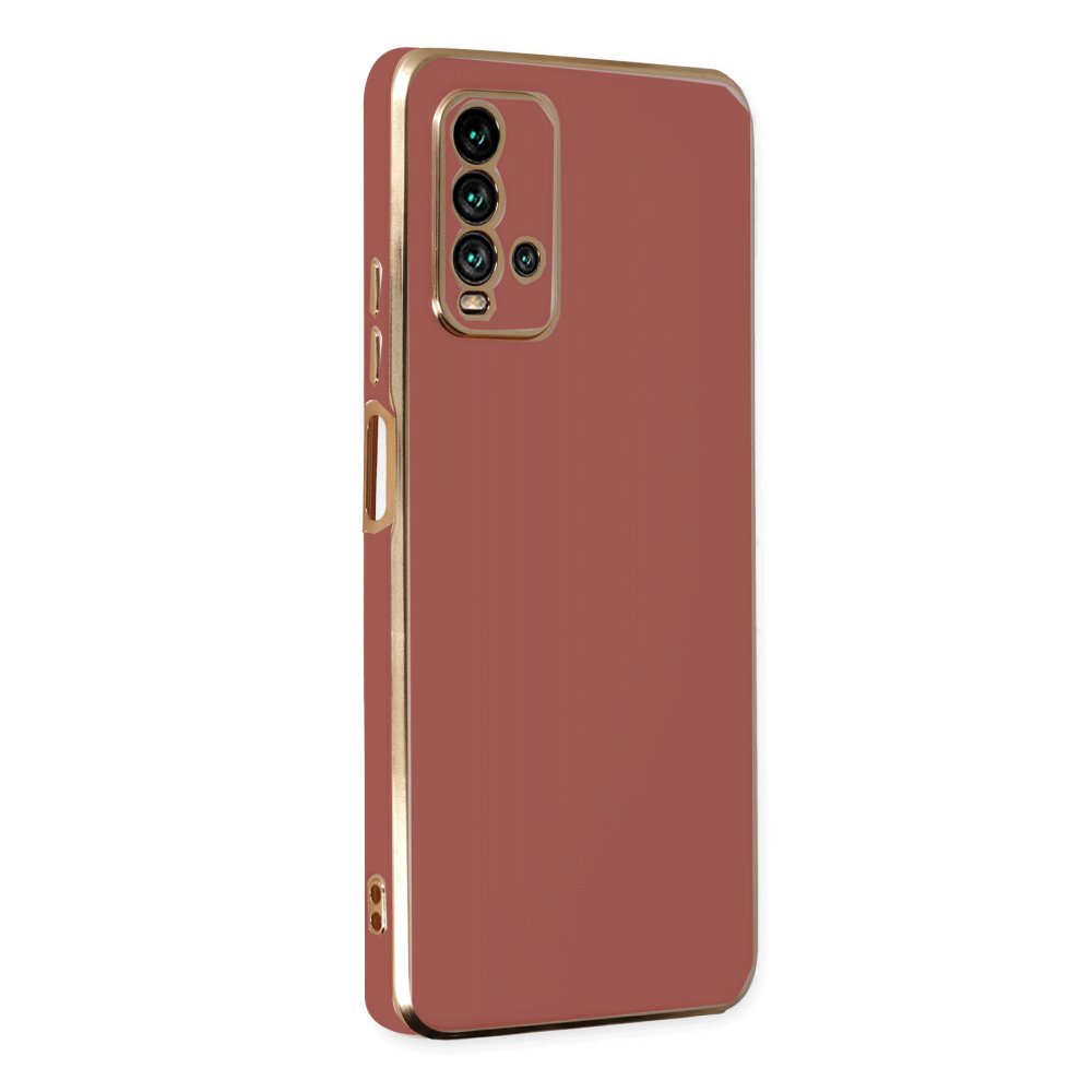 Redmi Note 9 4G Kılıf Volet Silikon - Kırmızı
