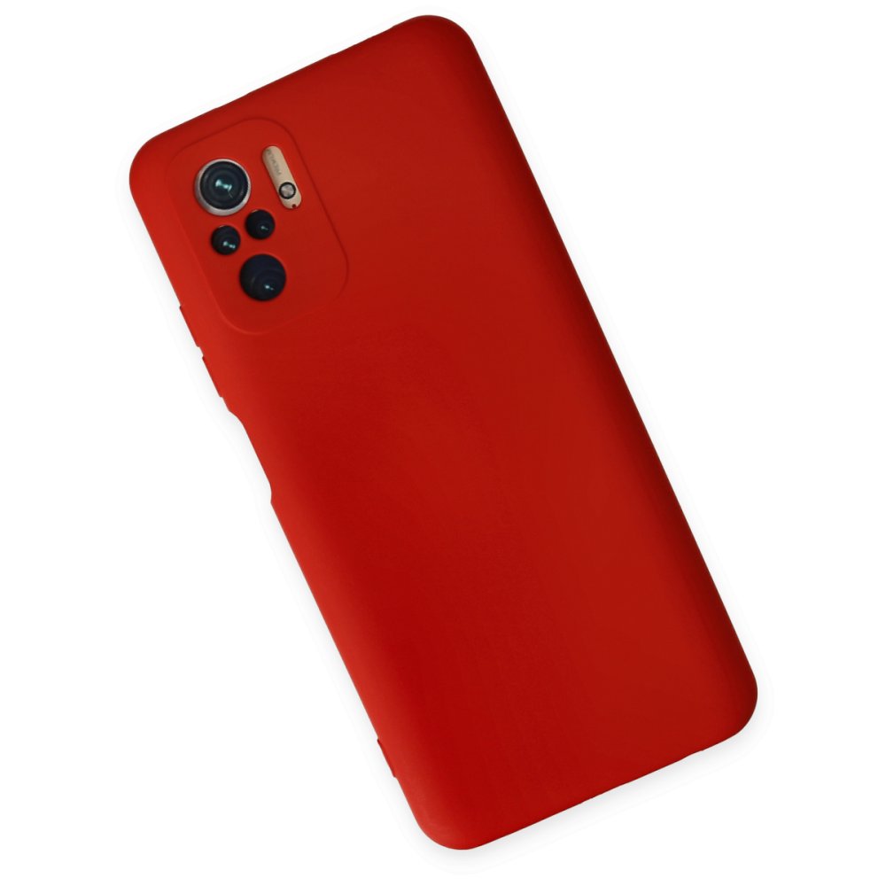 Xiaomi Poco M5s Kılıf Nano içi Kadife Silikon - Kırmızı  Xiaomi Poco M5s Kılıf Nano içi Kadife Silikon - Kırmızı