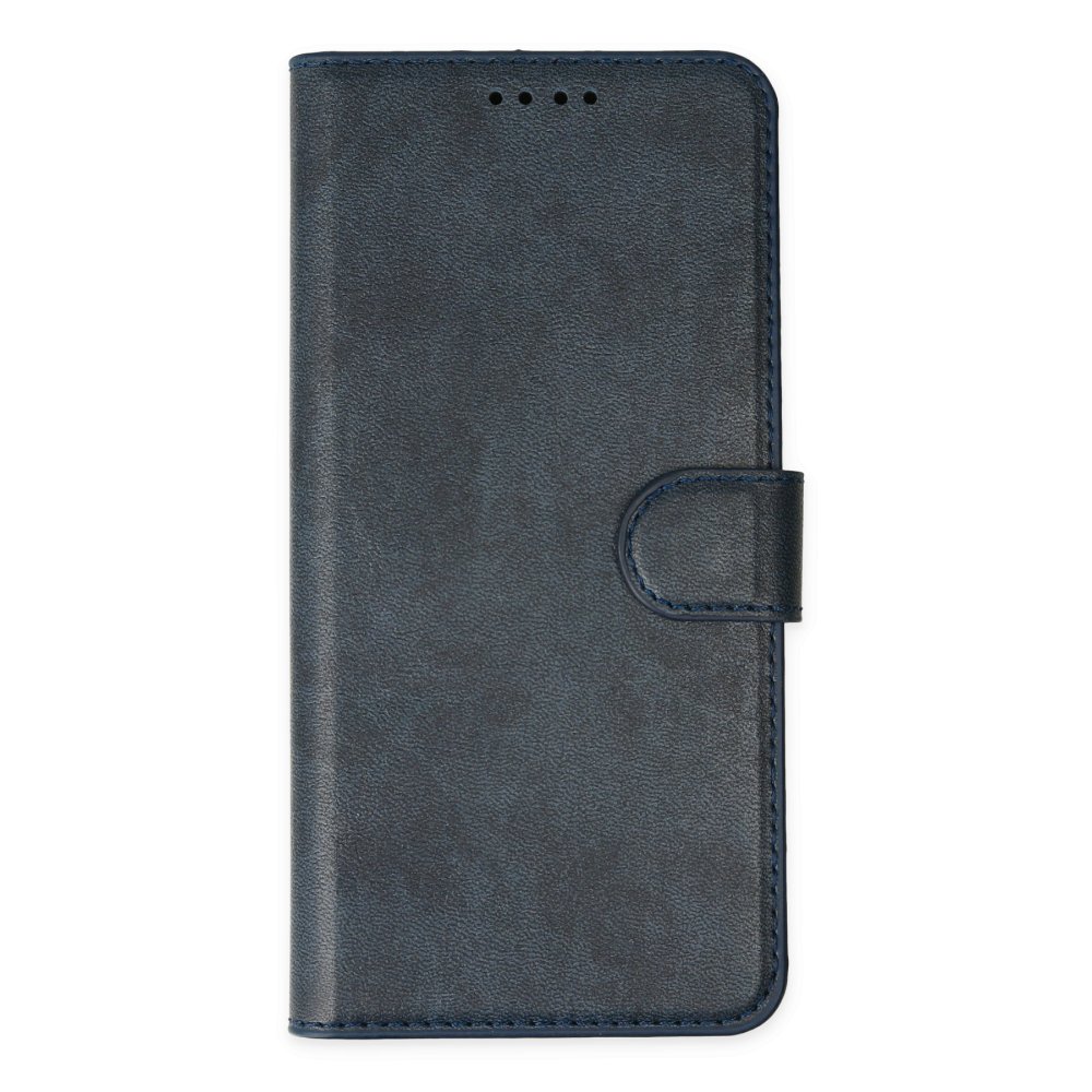  iPhone 14 Pro Kılıf Trend S Plus Kapaklı Kılıf - Lacivert