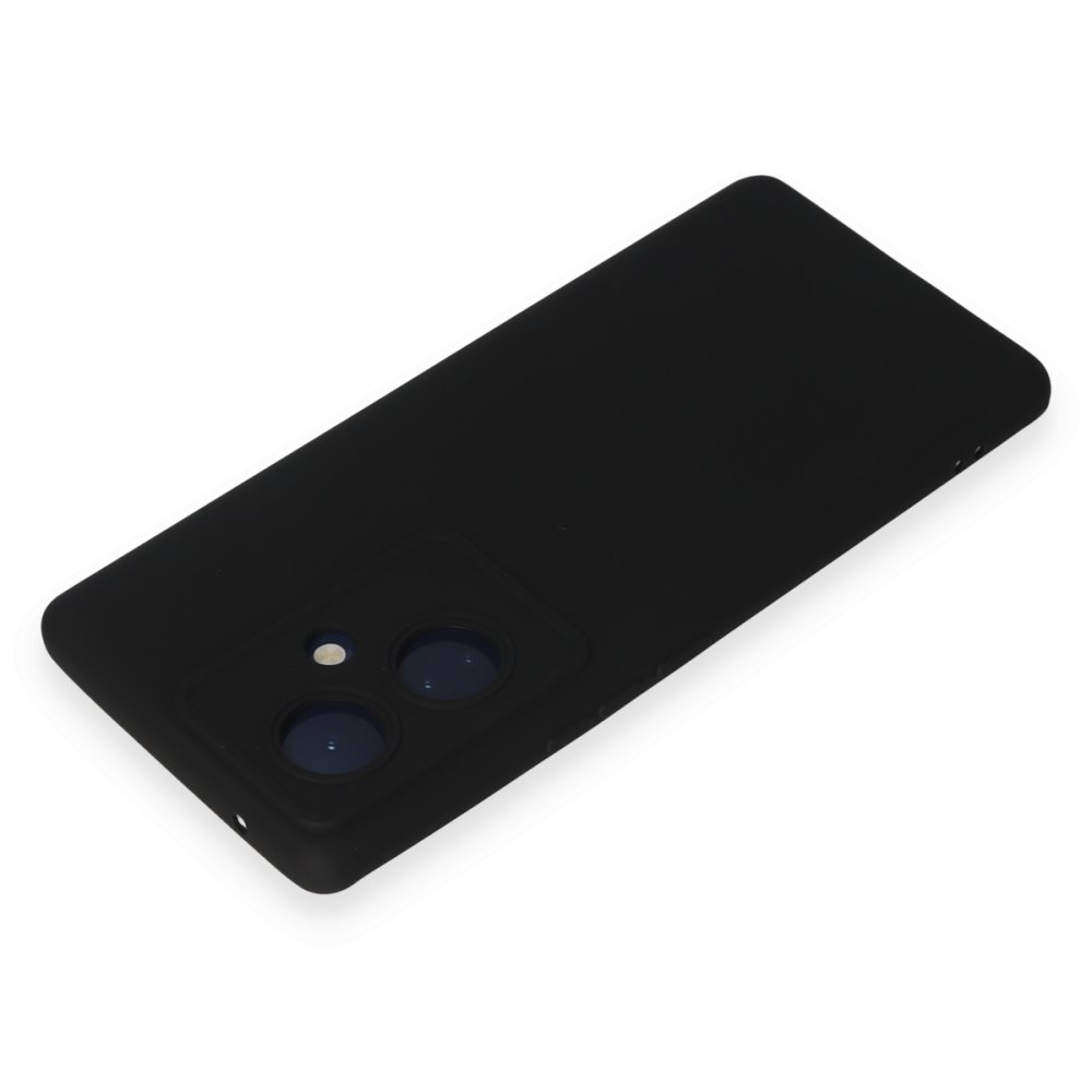 Vivo V29 Lite Kılıf Nano içi Kadife Silikon - Siyah Vivo V29 Lite Kılıf Nano içi Kadife Silikon - Siyah