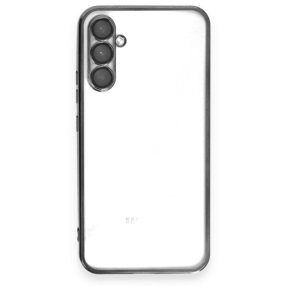  Samsung Galaxy A34 5G Kılıf Razer Lensli Silikon - Siyah
