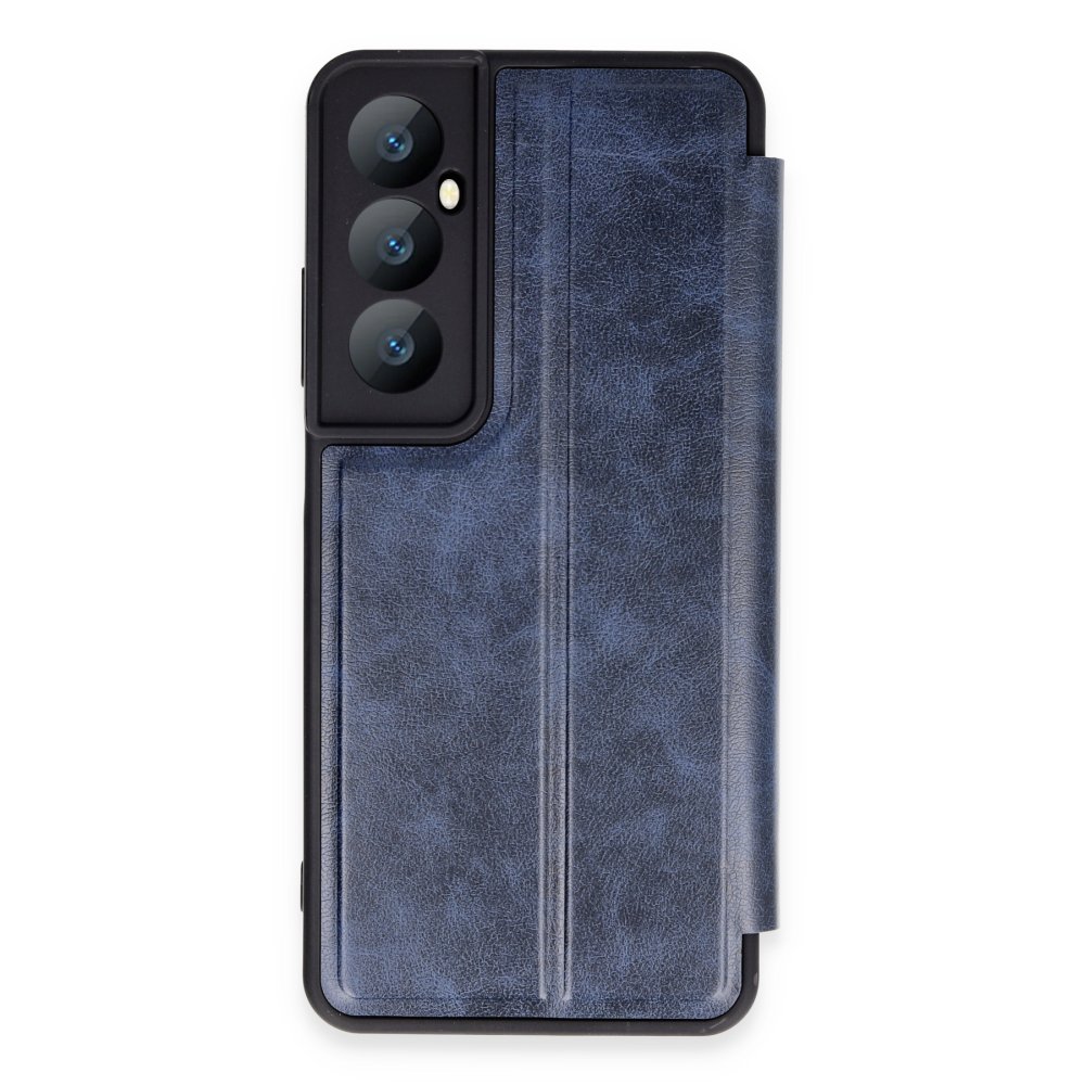 Realme C65 Kılıf Flip Cover - Lacivert  Realme C65 Kılıf Flip Cover - Lacivert