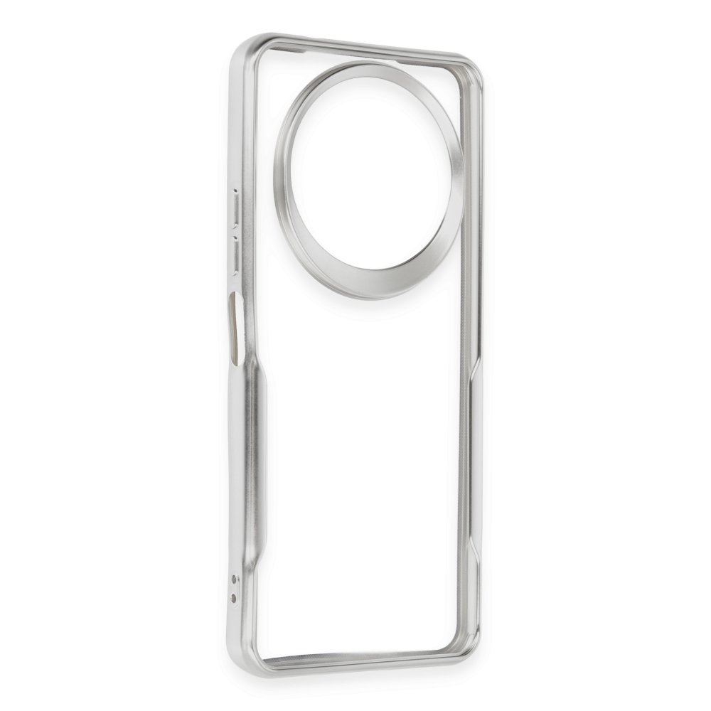 Redmi A3 4G Kılıf Boyi Silikon Kapak - Gümüş