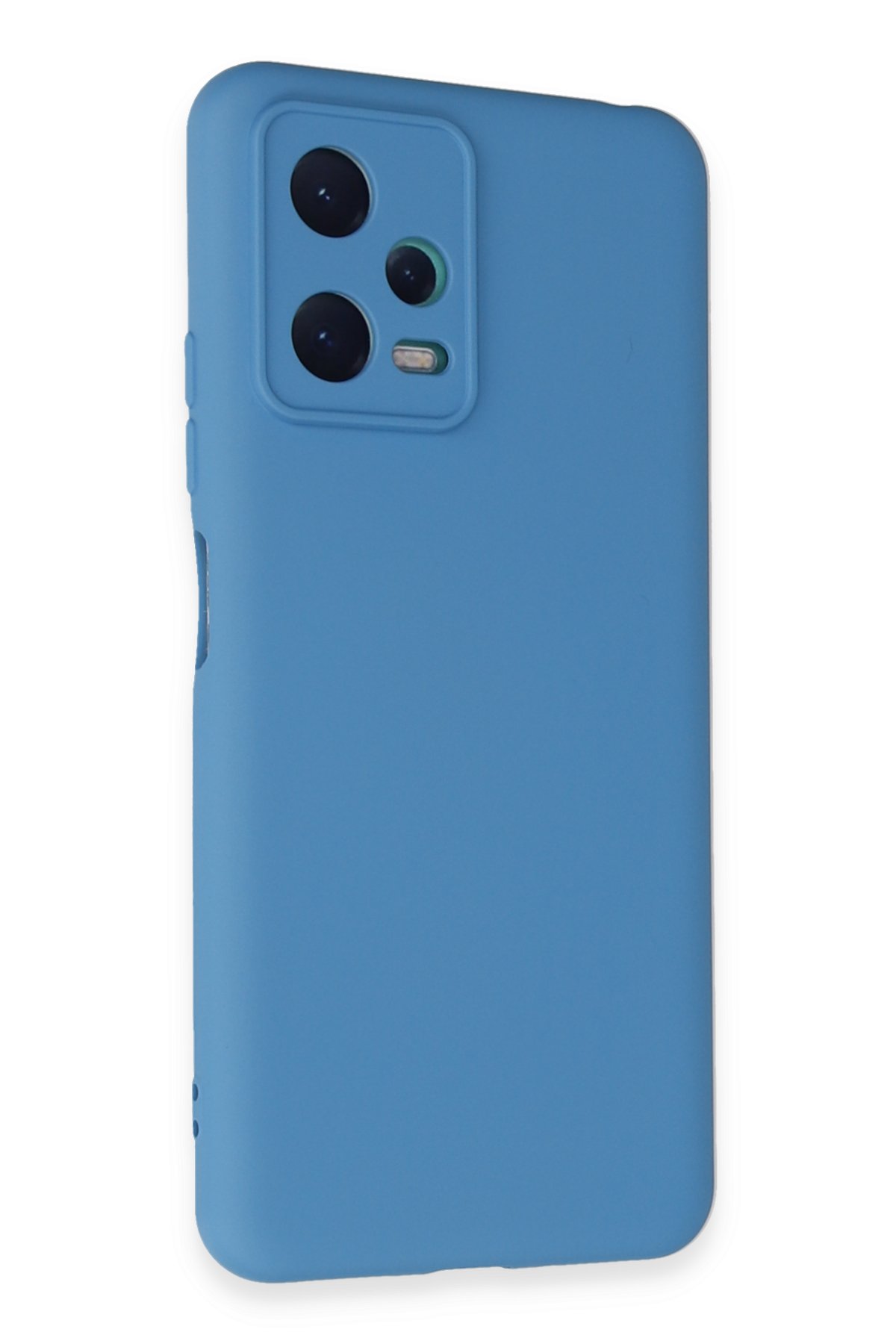 Redmi Note 12 5G Kılıf Nano içi Kadife Silikon - Mavi Redmi Note 12 5G Kılıf Nano içi Kadife Silikon - Mavi