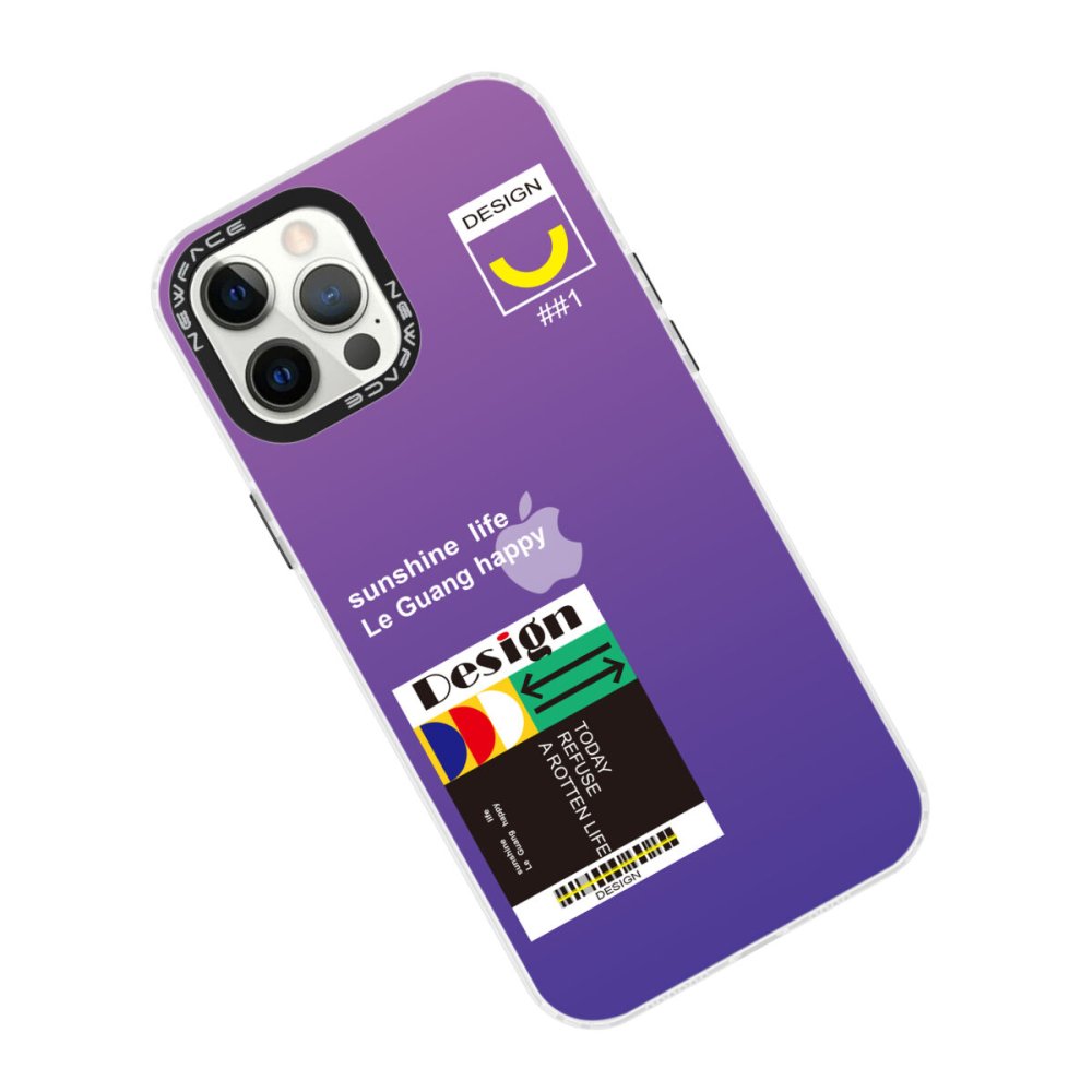  iPhone 12 Pro Max Kılıf Estoril Desenli Kapak - Estoril - 4