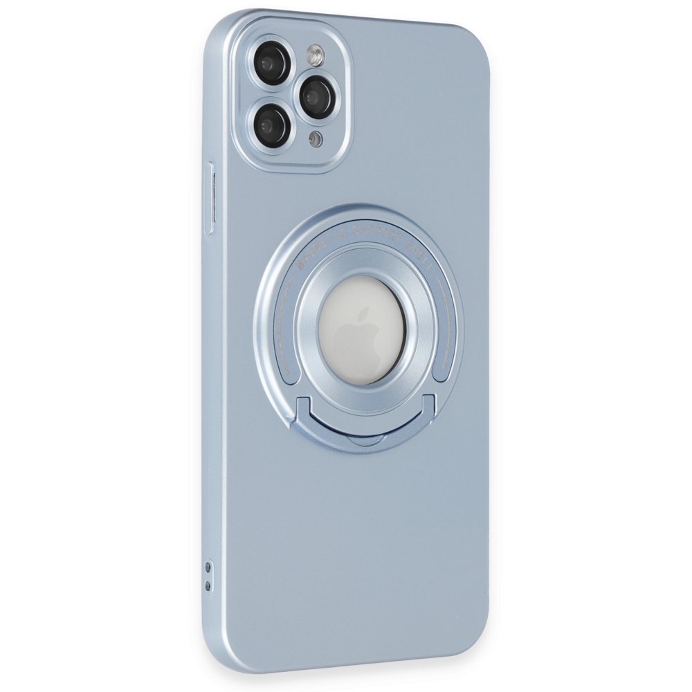  iPhone 12 Pro Kılıf Lukka Magneticsafe Kapak - Sierra Blue