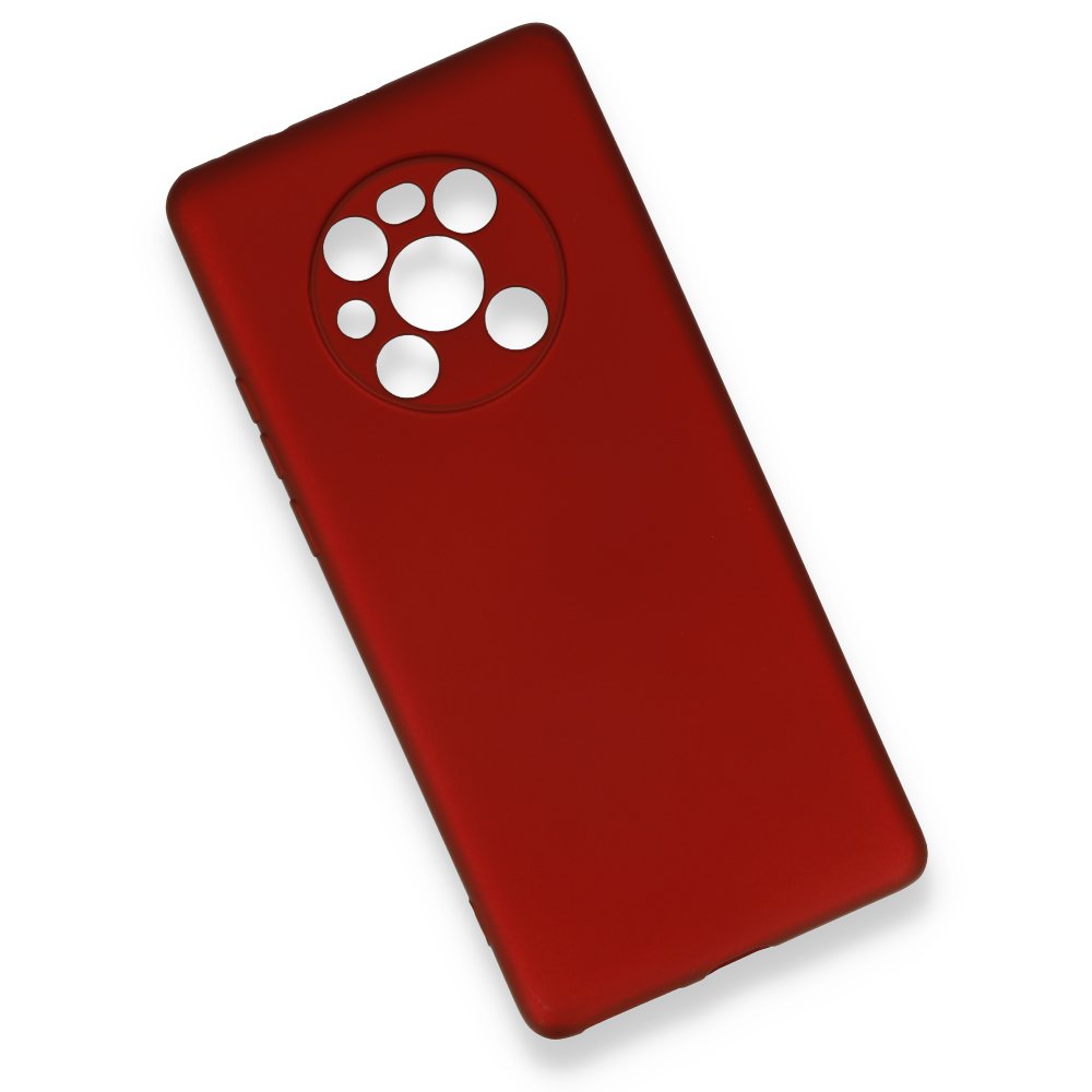 Huawei Mate 40 Pro Kılıf First Silikon - Bordo