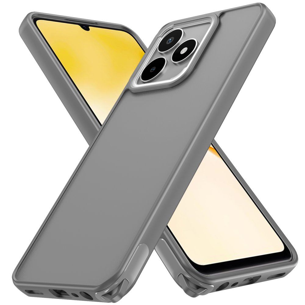 Realme C53 Kılıf Elegant Kapak - Titan Gri Realme C53 Kılıf Elegant Kapak - Titan Gri