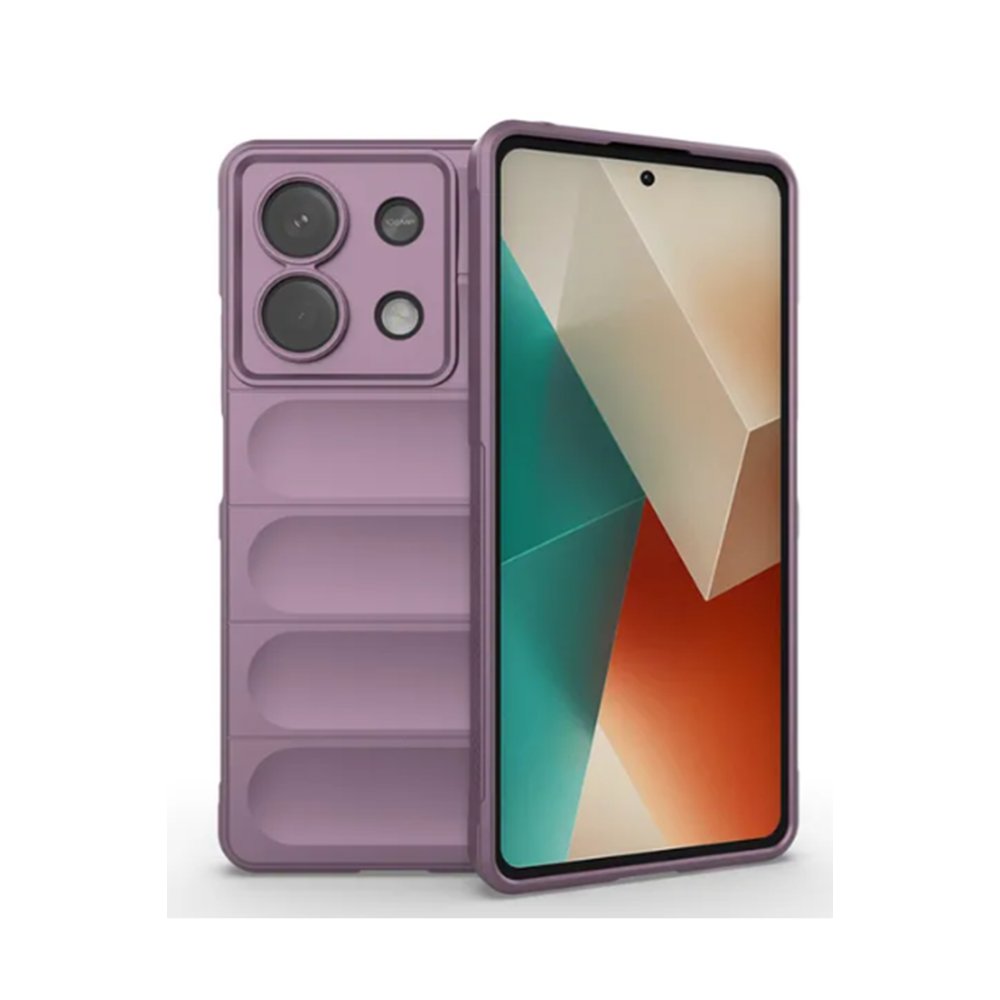 Redmi Note 13 Pro 5G Kılıf Optimum Silikon - Mor Redmi Note 13 Pro 5G Kılıf Optimum Silikon - Mor