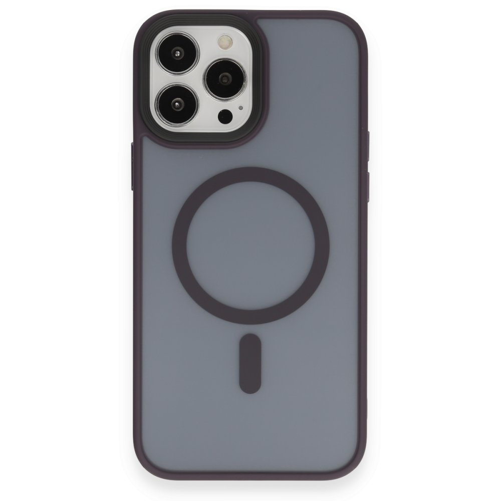  iPhone 14 Pro Kılıf Trex Magneticsafe Kapak - Derin Mor
