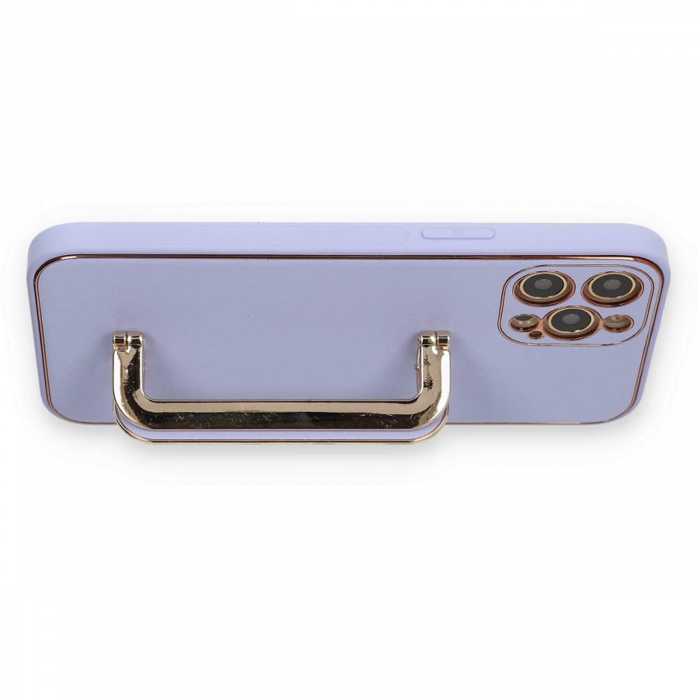 iPhone 12 Pro Max Kılıf Coco Elit Kapak - Lila
