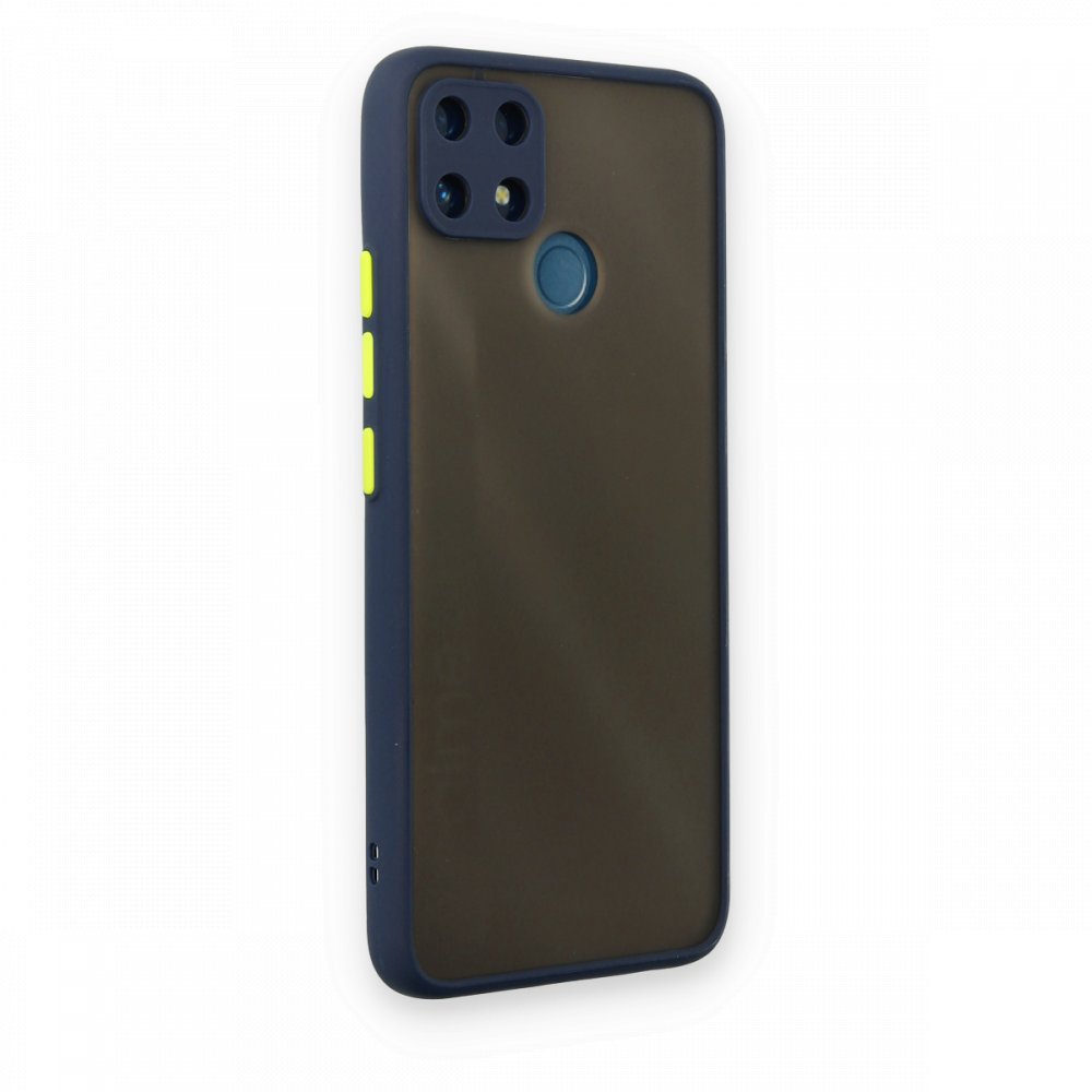  Realme C25s Kılıf Montreal Silikon Kapak - Lacivert