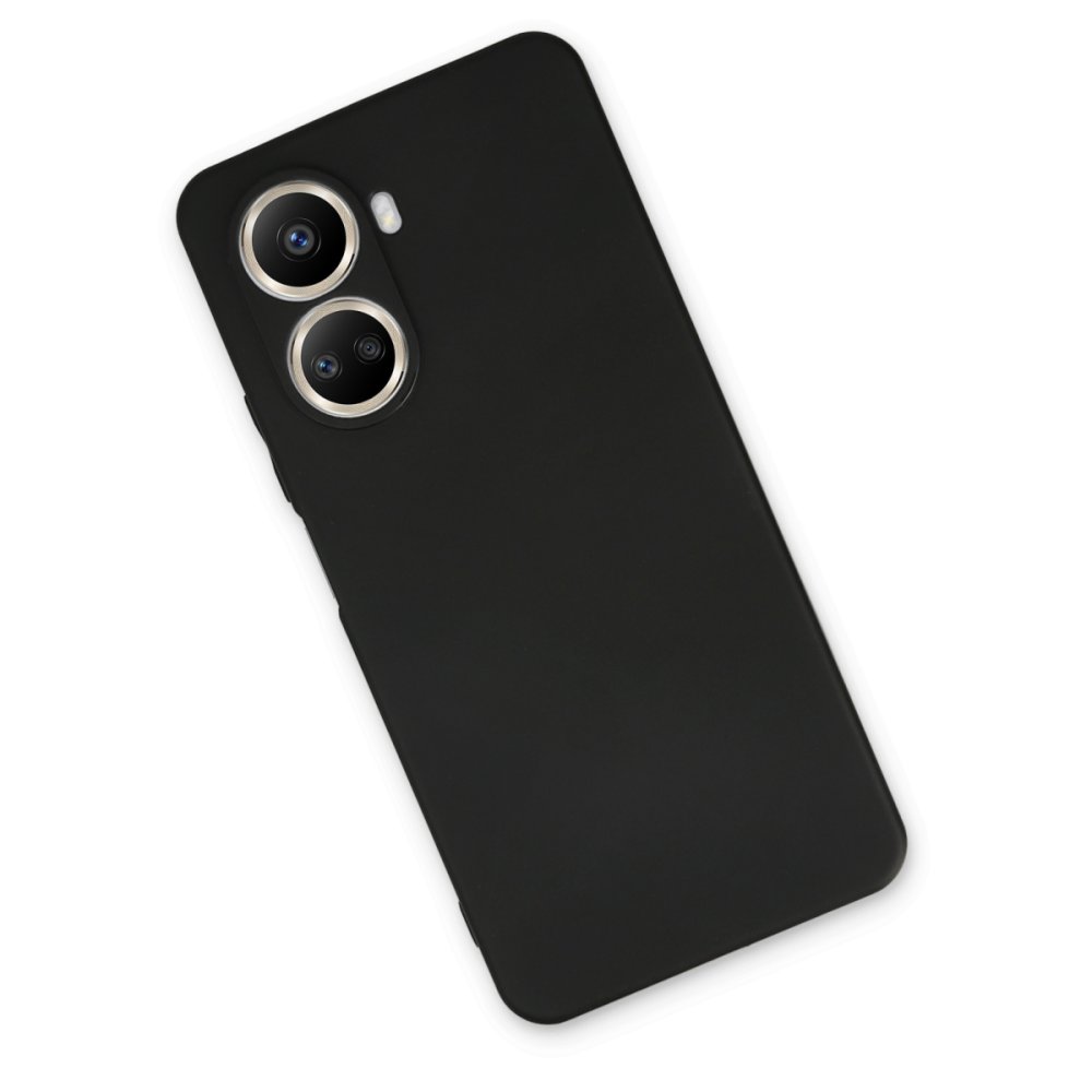  Huawei Nova 10 SE Kılıf First Silikon - Siyah