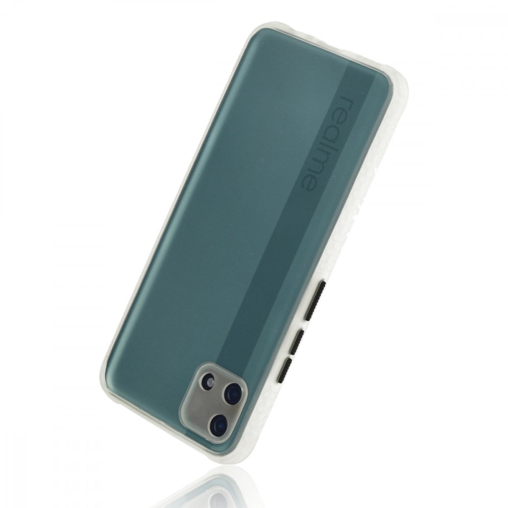 Realme C11 2021 Kılıf Miami Şeffaf Silikon - Şeffaf  Realme C11 2021 Kılıf Miami Şeffaf Silikon - Şeffaf