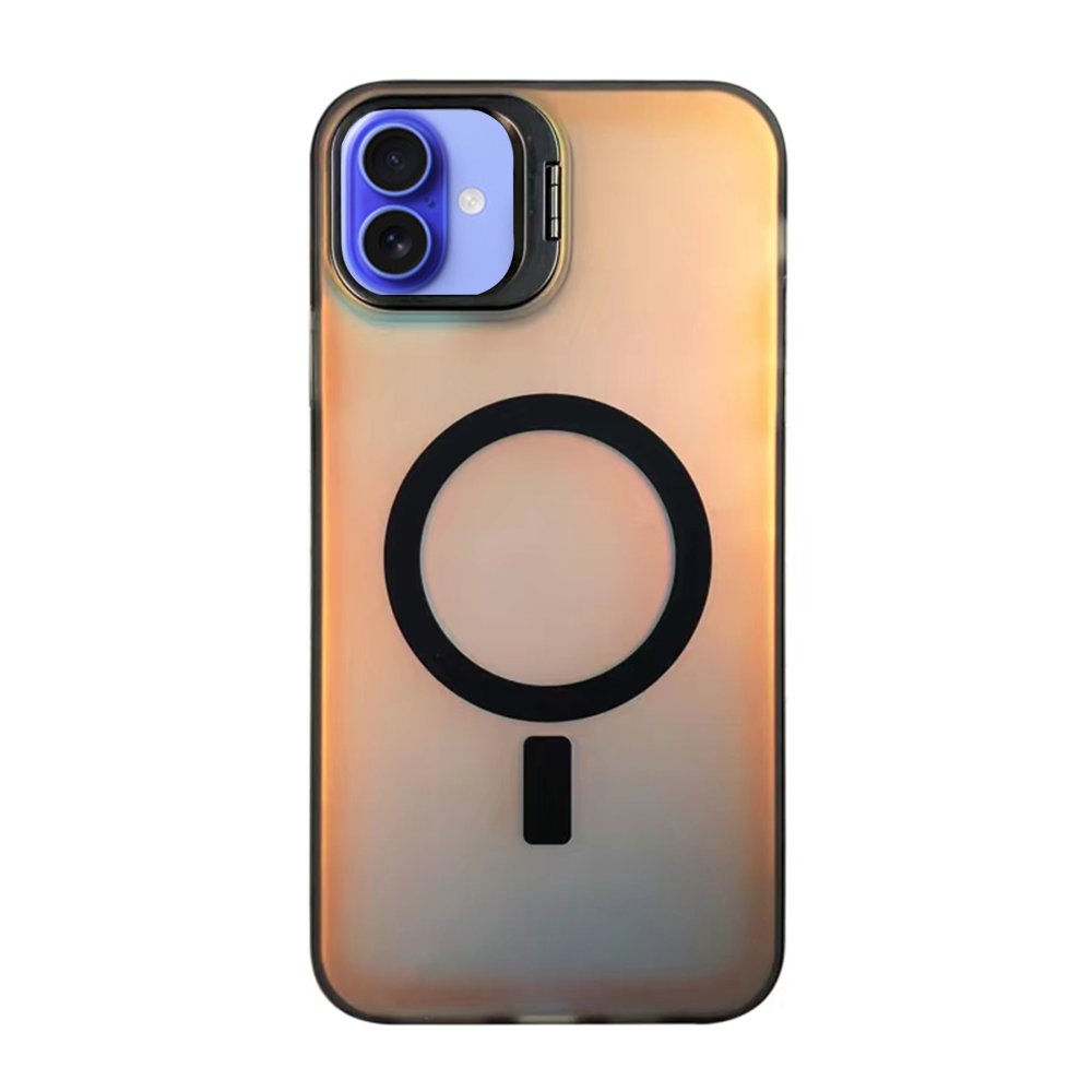 iPhone 16 Plus Kılıf Primera Magsafe Standlı Kapak - Siyah  iPhone 16 Plus Kılıf Primera Magsafe Standlı Kapak - Siyah