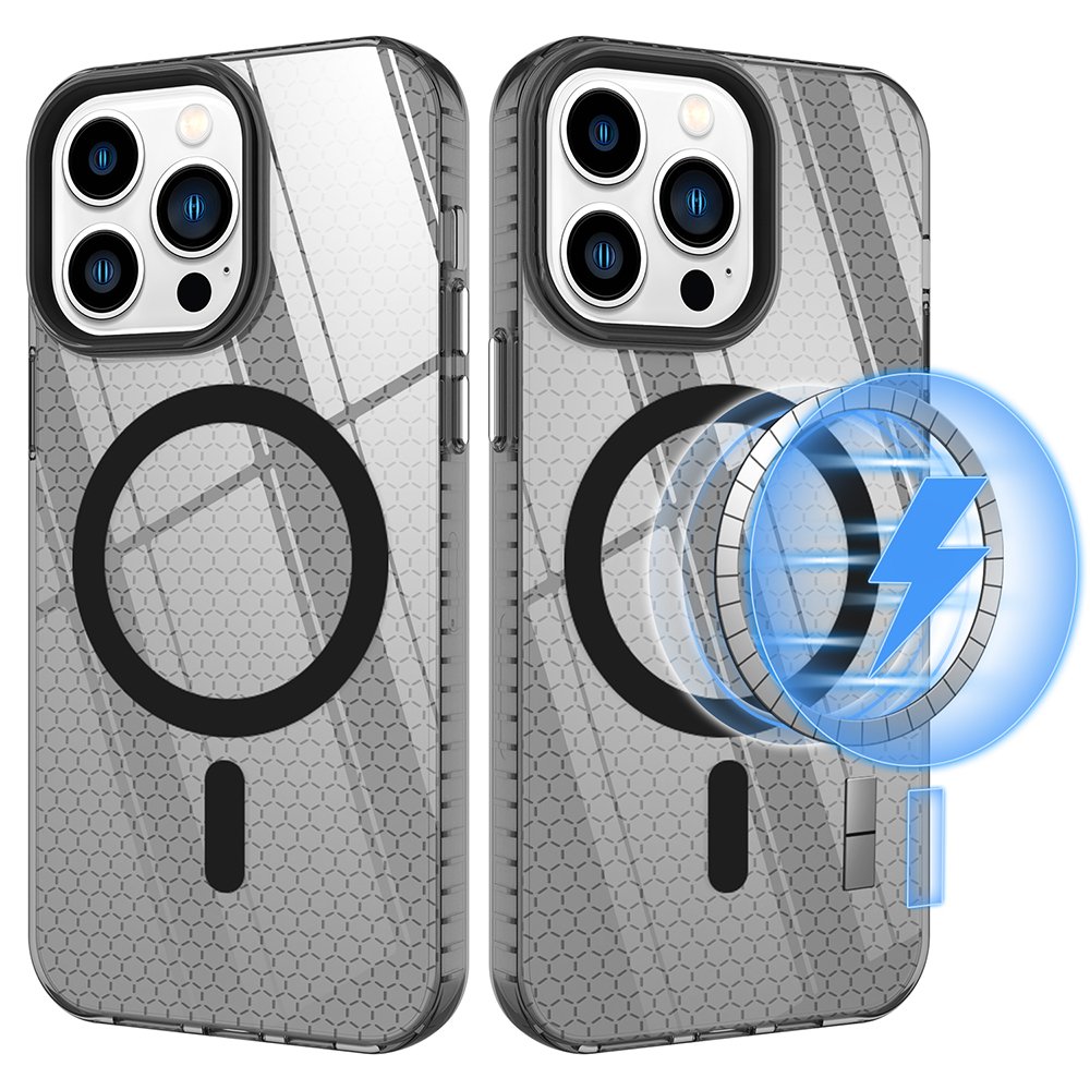  iPhone 14 Pro Kılıf Beta Magneticsafe Silikon - Siyah