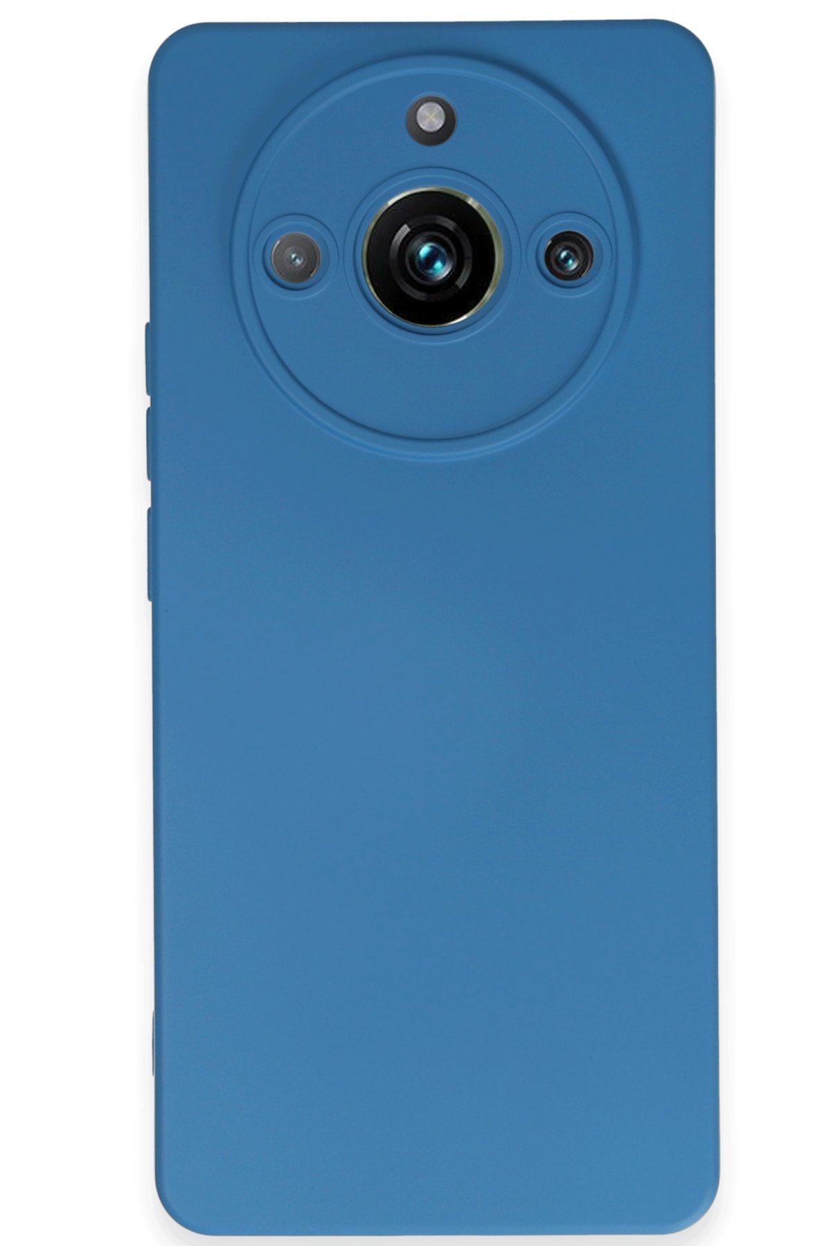 Realme 11 Pro Kılıf Nano içi Kadife Silikon - Mavi Realme 11 Pro Kılıf Nano içi Kadife Silikon - Mavi