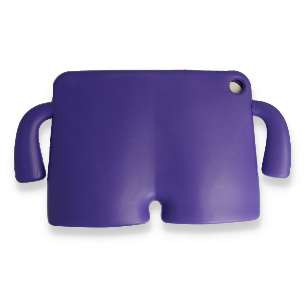  iPad Mini 3 Kılıf Karakter Tablet Silikon - Mor