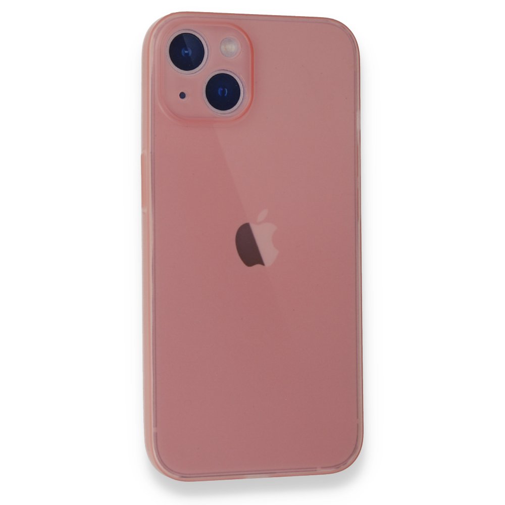 iPhone 14 Kılıf PP Ultra İnce Kapak - Pembe iPhone 14 Kılıf PP Ultra İnce Kapak - Pembe