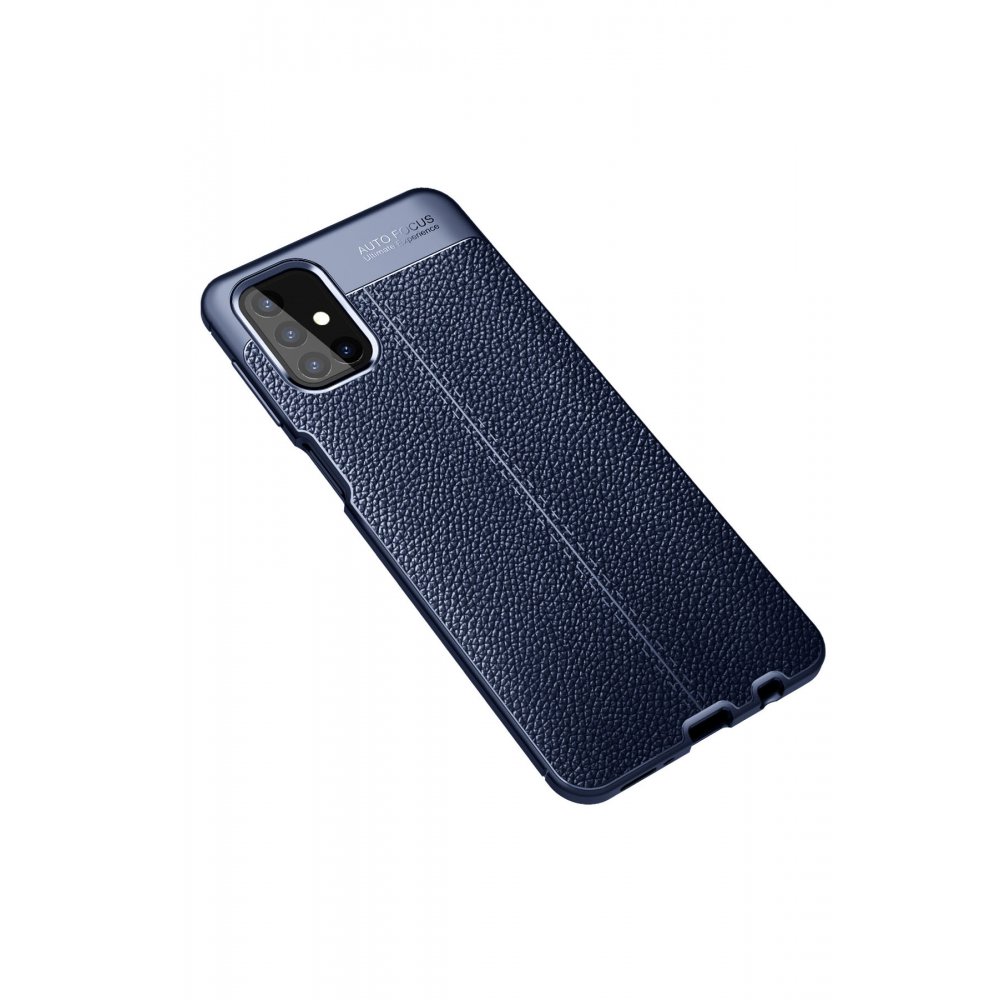  Samsung Galaxy M31S Kılıf Auto Focus Kapak - Lacivert
