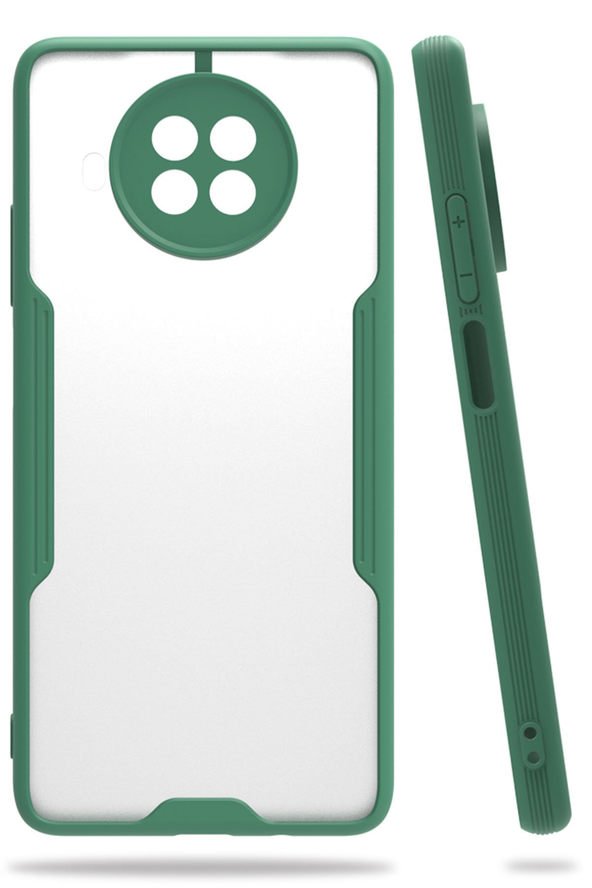 Redmi Note 9 Pro 5G Kılıf Platin Silikon - Yeşil