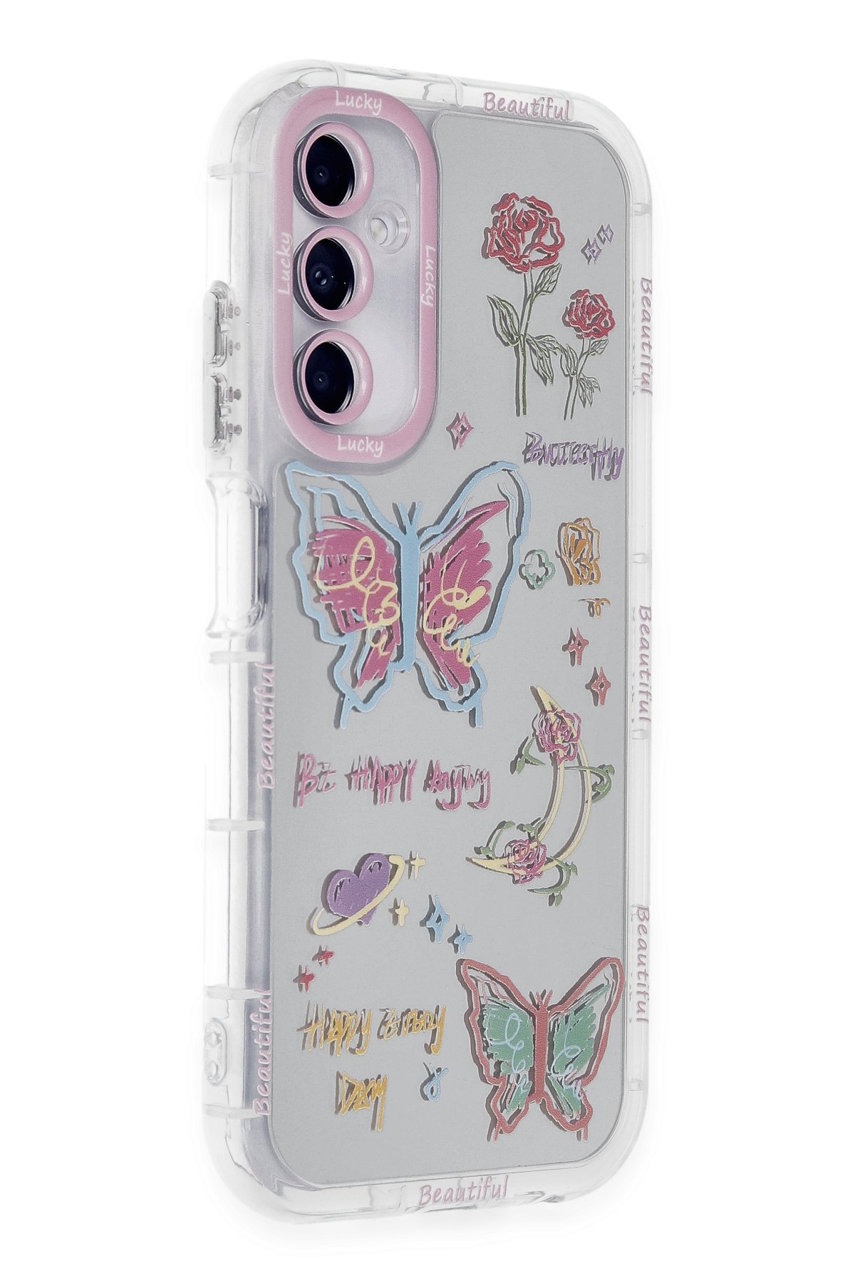  Samsung Galaxy A25 5G Kılıf Reflexion Desenli Kapak - Desen 8
