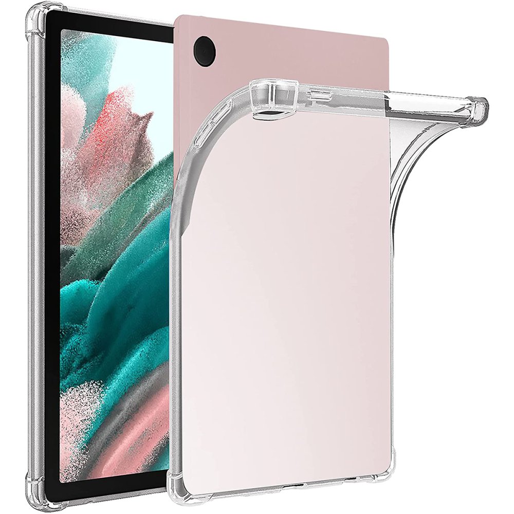  Samsung Galaxy Tab A9 Plus Kılıf Anti Şeffaf Tablet Silikon - Şeffaf
