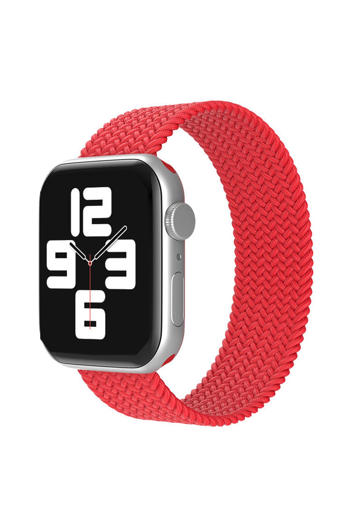 Apple Watch 38mm Ayarlı Solo Silikon Kordon - Kırmızı Apple Watch 38mm Ayarlı Solo Silikon Kordon - Kırmızı