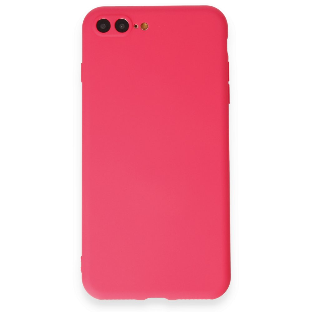  iPhone 7 Plus Kılıf First Silikon - Pembe