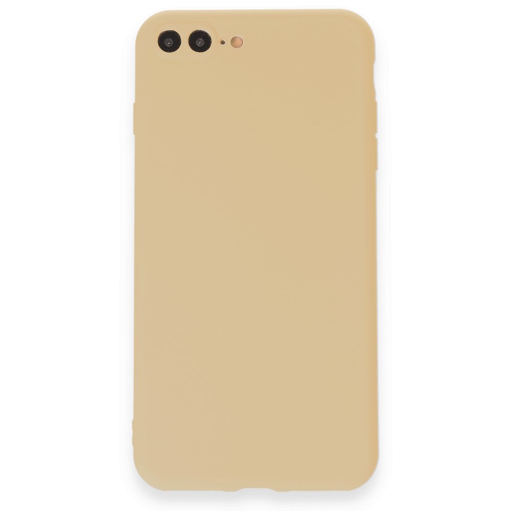  iPhone 8 Plus Kılıf First Silikon - Gold