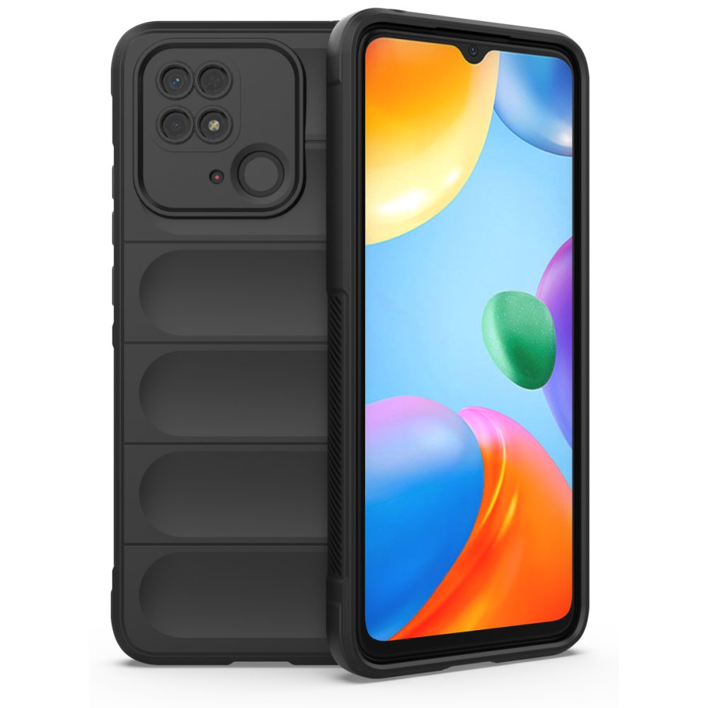 Xiaomi Poco C40 Kılıf Optimum Silikon - Siyah Xiaomi Poco C40 Kılıf Optimum Silikon - Siyah