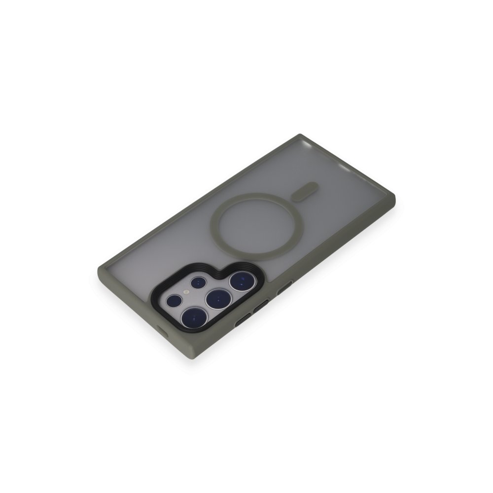  Samsung Galaxy S24 Ultra Kılıf Trex Magneticsafe Kapak - Titan Gri