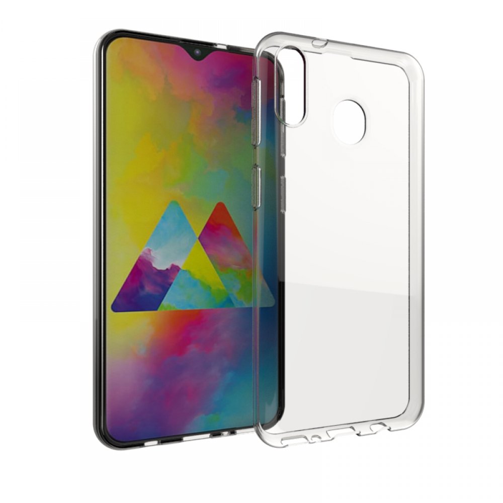  Samsung Galaxy M30 Kılıf Lüx Şeffaf Silikon