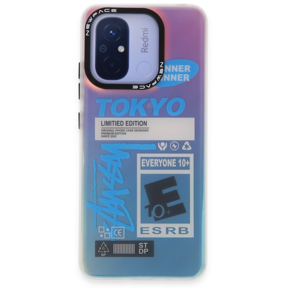 Redmi 12C Kılıf Estoril Desenli Kapak - Estoril - 1