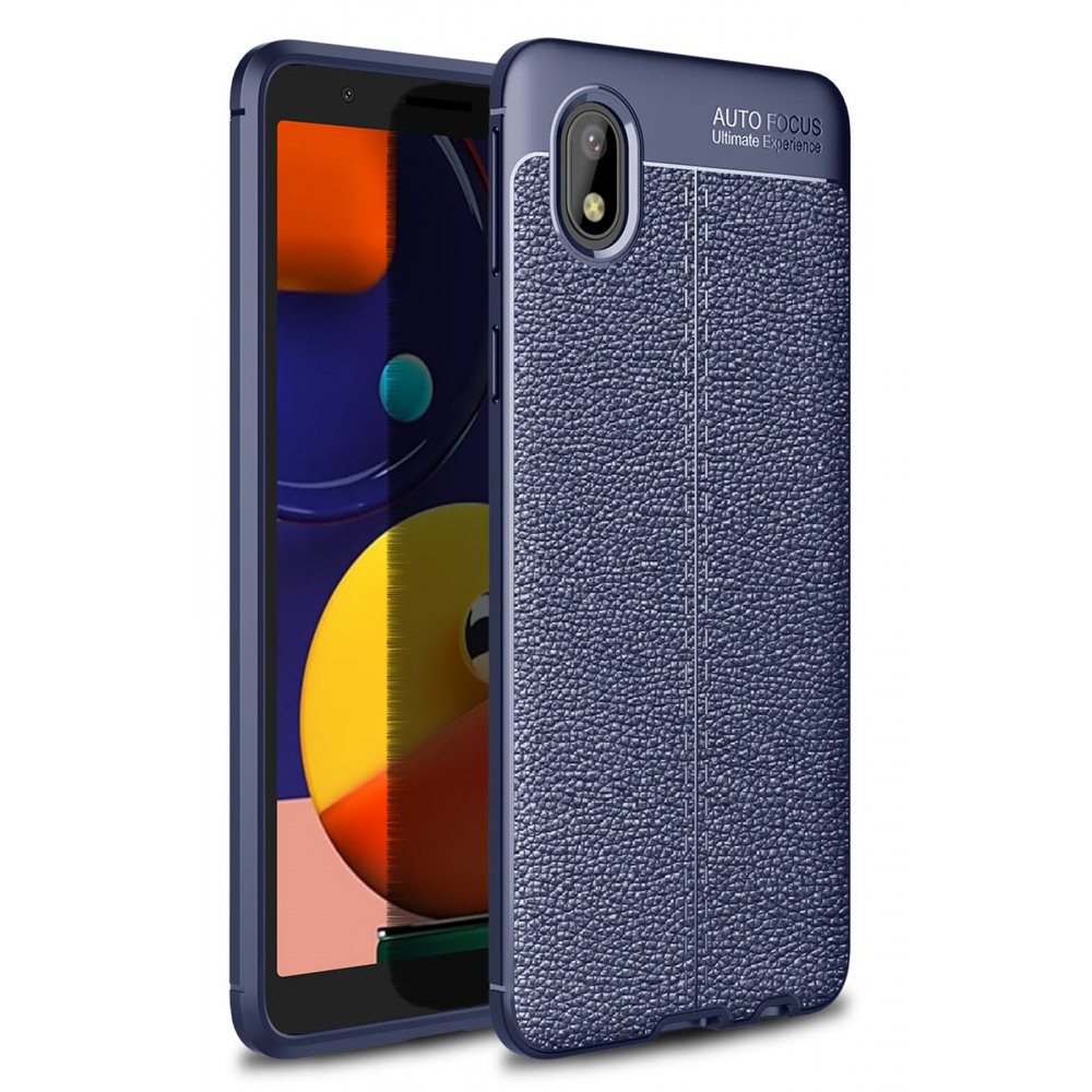  Samsung Galaxy A01 Core Kılıf Auto Focus Kapak - Lacivert