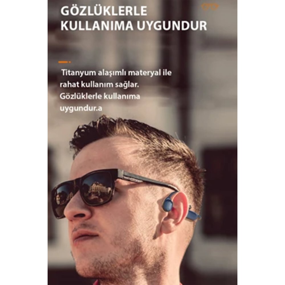  AS10 Plus Suya Dayanıklı Bluetooth Kulaklık - Kırmızı