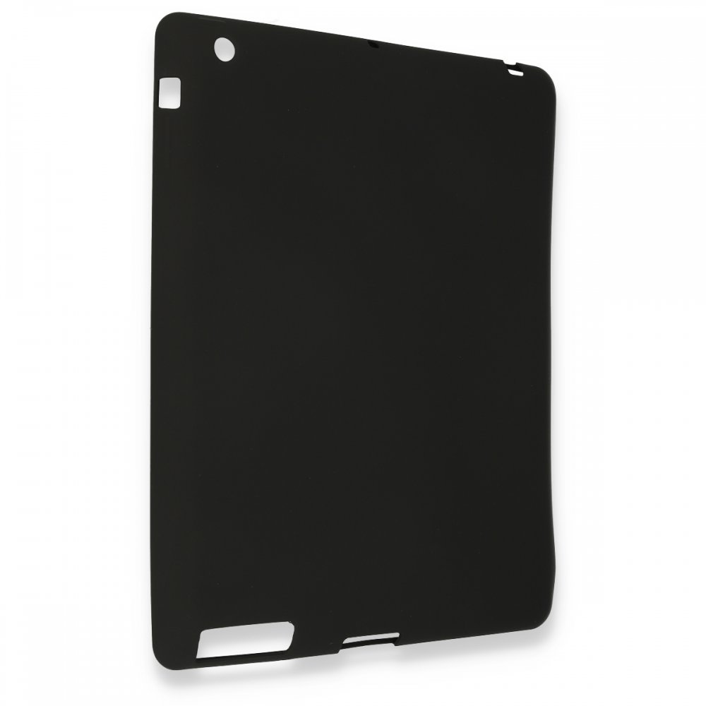  iPad 2 9.7 Kılıf Evo Tablet Silikon - Siyah