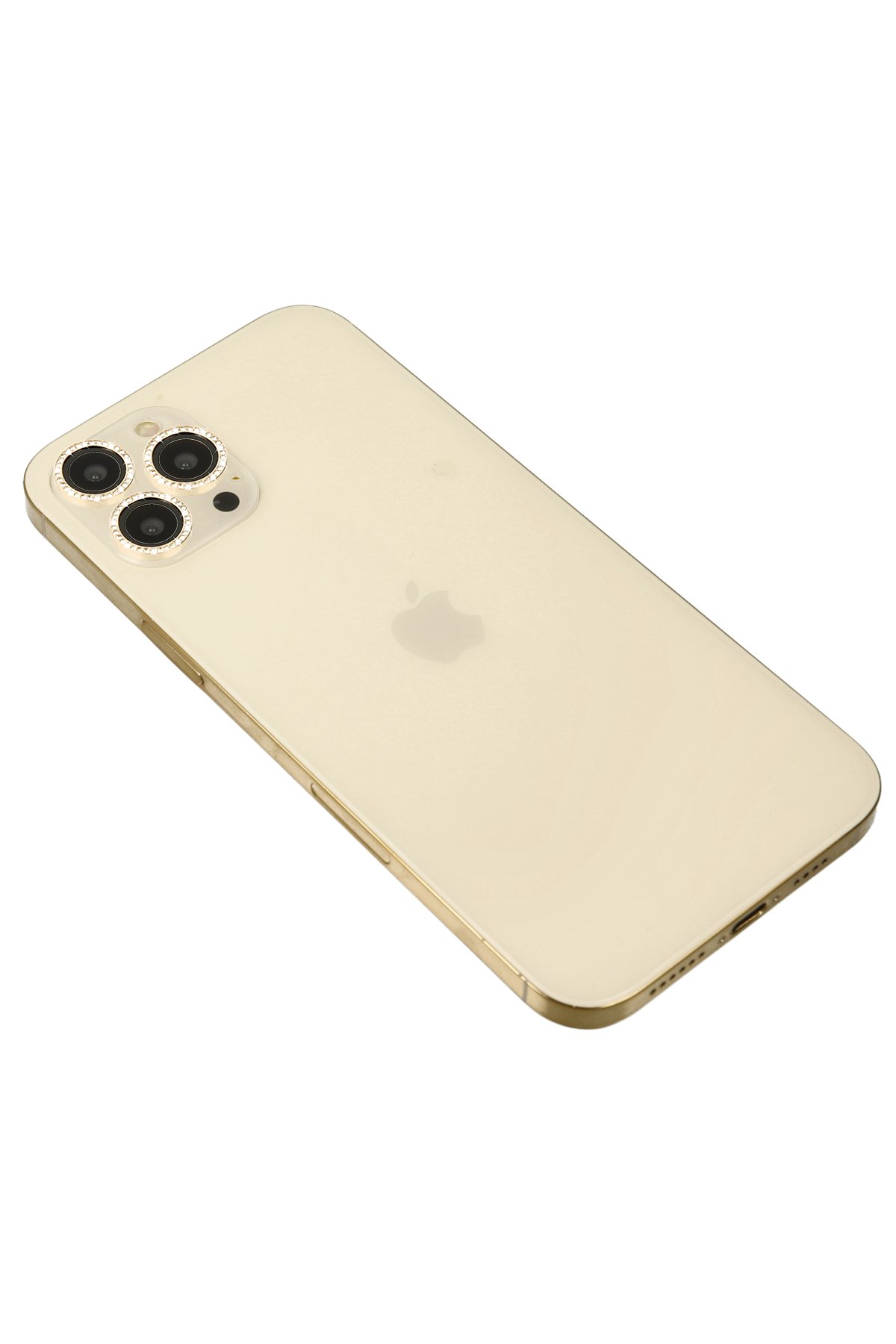  iPhone 12 Pro Max Diamond Kamera Lens - Gold