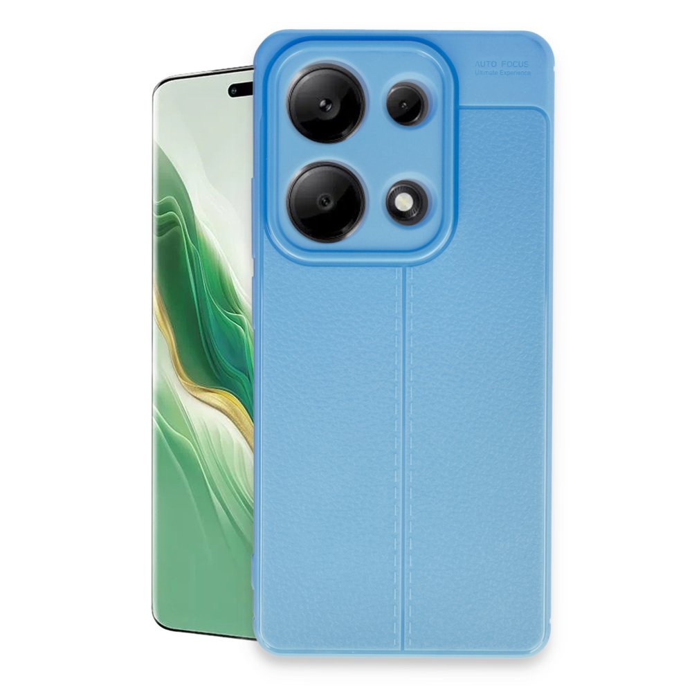Redmi Note 13 Pro 4G Kılıf Auto Focus Kapak - Mavi