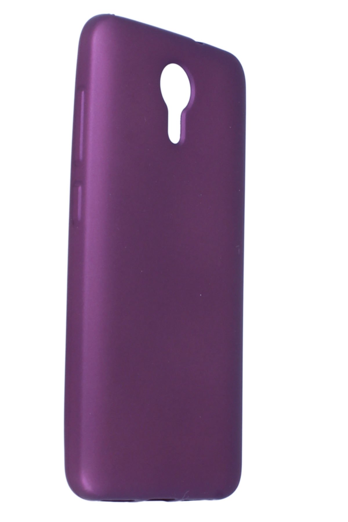  General Mobile GM 5 / 4G Kılıf First Silikon - Mürdüm