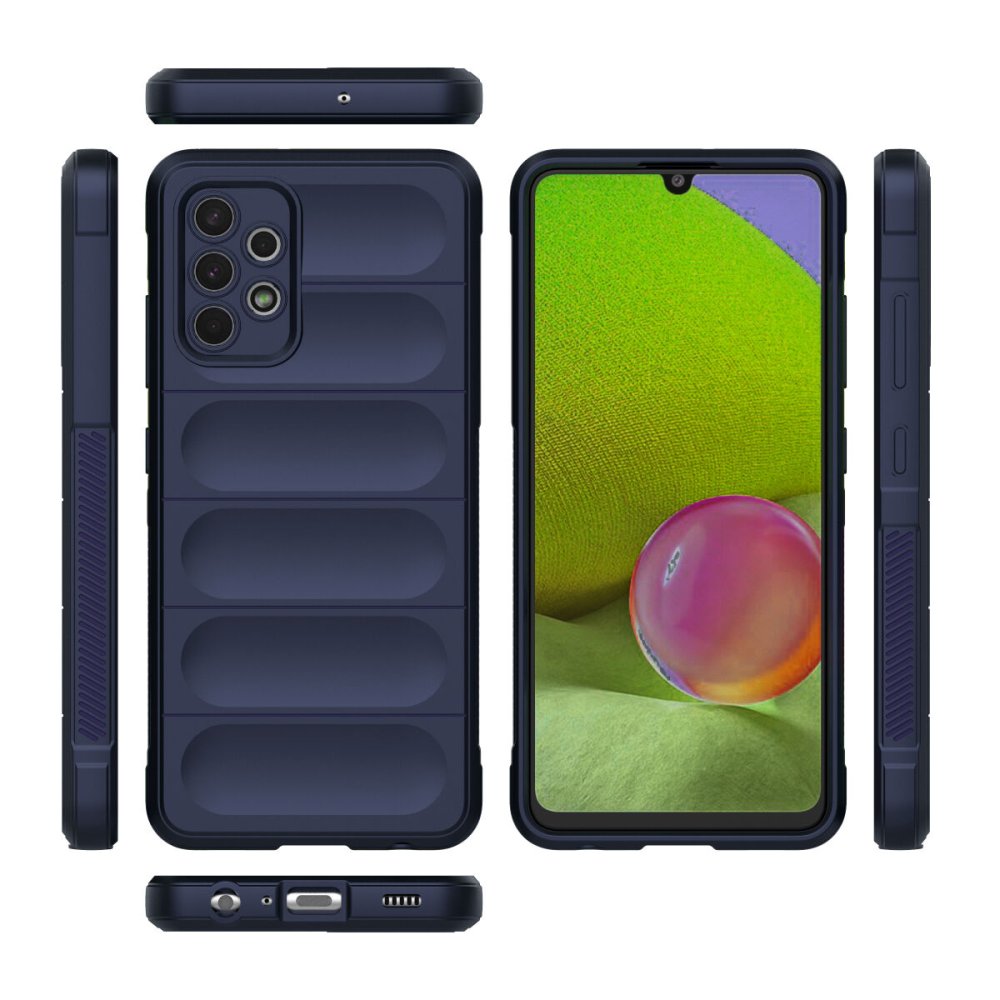  Samsung Galaxy A32 Kılıf Optimum Silikon - Lacivert