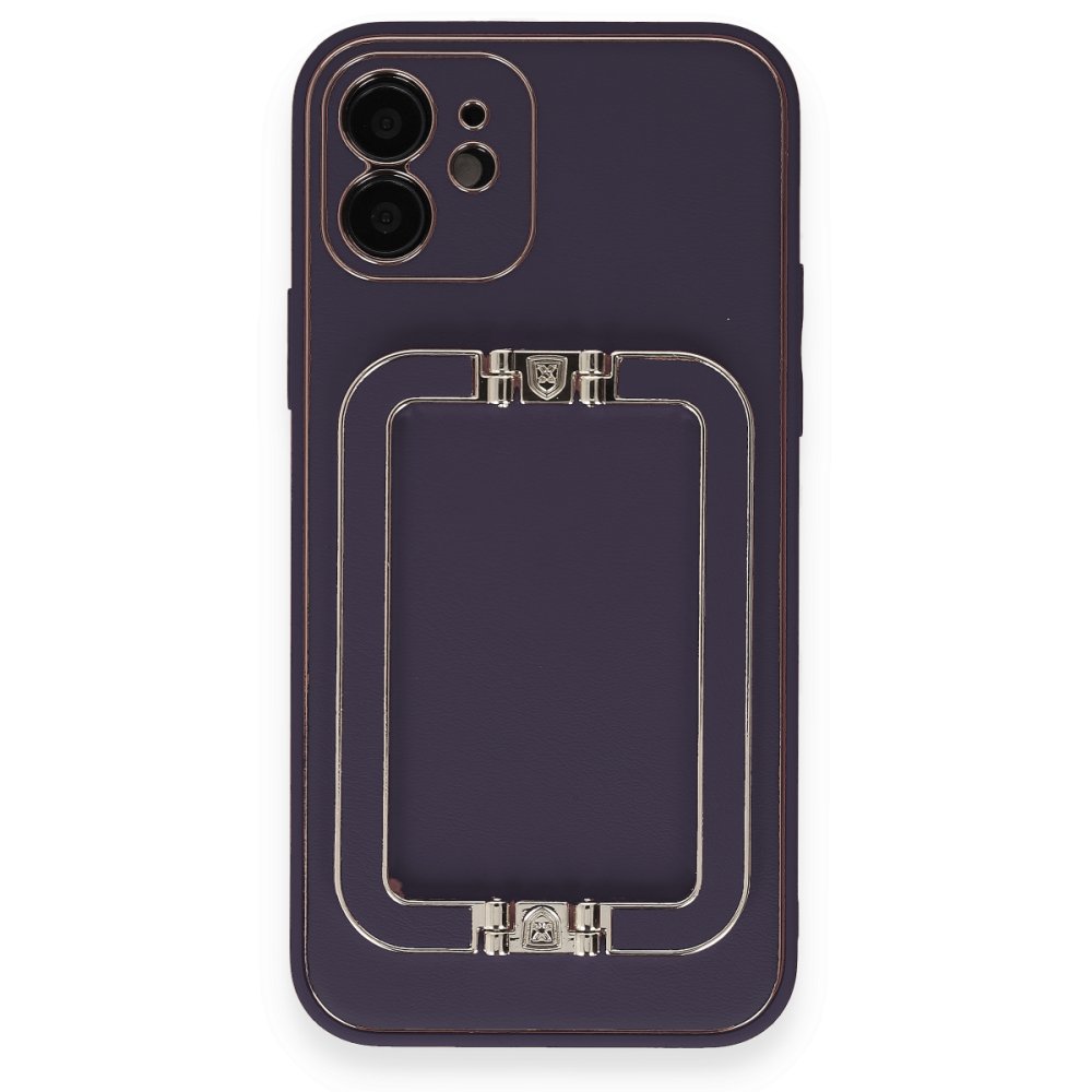 iPhone 11 Kılıf Coco Elit Kapak - Derin Mor iPhone 11 Kılıf Coco Elit Kapak - Derin Mor