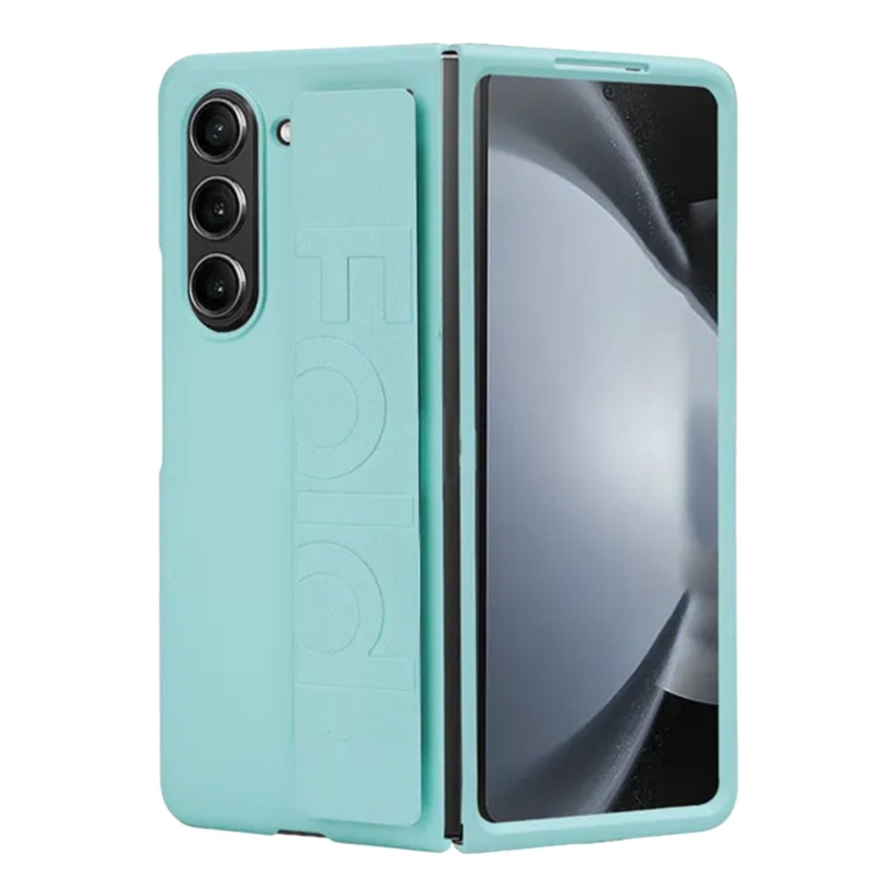  Samsung Galaxy Z Fold 5 Kılıf Data Kapak - Turkuaz