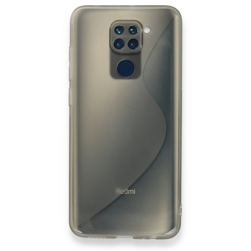 Redmi Note 9 Kılıf S Silikon - Gri