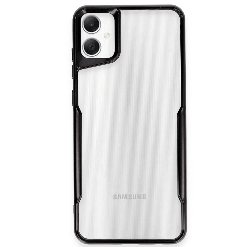  Samsung Galaxy A05 Kılıf Boyi Silikon Kapak - Siyah