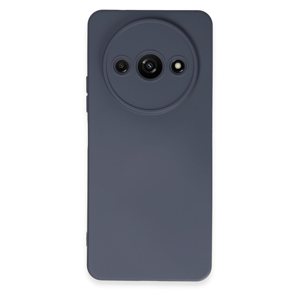 Xiaomi Poco C61 Kılıf Nano içi Kadife Silikon - Gri Xiaomi Poco C61 Kılıf Nano içi Kadife Silikon - Gri