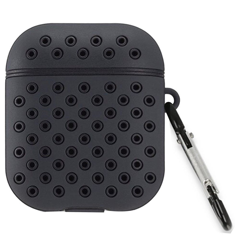 Airpods 2 (2.nesil) Spor Delikli Kılıf - Siyah-Siyah Airpods 2 (2.nesil) Spor Delikli Kılıf - Siyah-Siyah